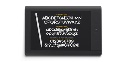 Quenisha Font Poster 3