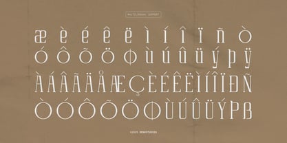 Celvio Monase Font Poster 11