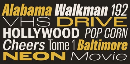 Dean Gothic Variable Font Poster 13