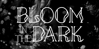Gilded Glint Font Poster 2