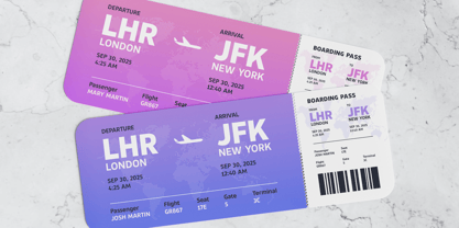 Tosia Nova Font Poster 6