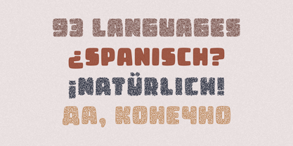 Sheepwool Font Poster 2