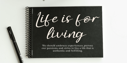 CF Graceful Letter Font Poster 10