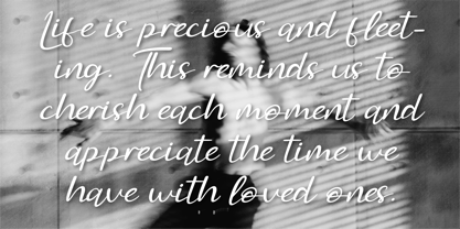 CF Graceful Letter Font Poster 7