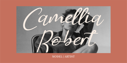 CF Graceful Letter Font Poster 3