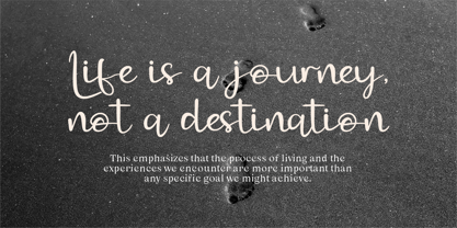 CF Graceful Letter Font Poster 2