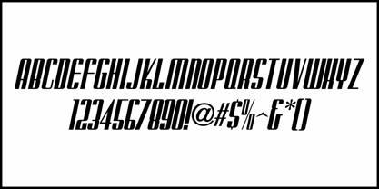 Hollywood Headlines JNL Font Poster 5