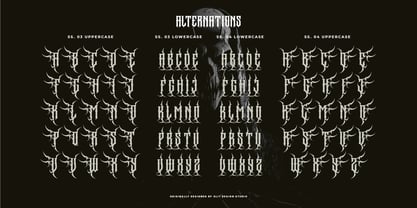 Megasord Font Poster 10