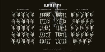 Megasord Font Poster 12