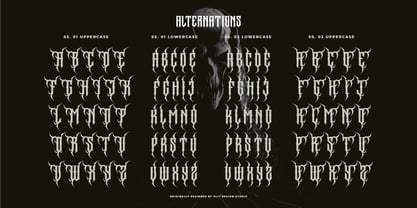 Megasord Font Poster 8