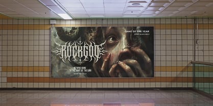 Megasord Font Poster 11