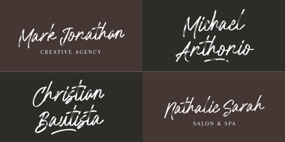 Austerally Font Poster 2