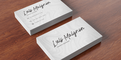 Austerally Font Poster 7