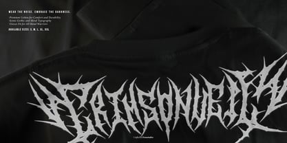 Vilegut Font Poster 8