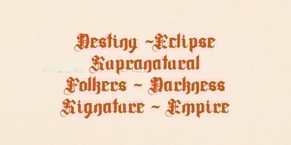 Hellshunx Font Poster 14