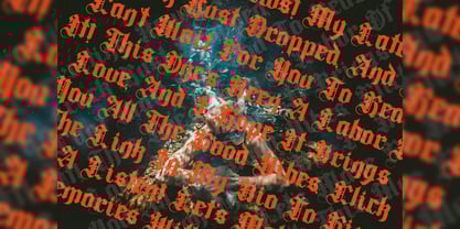 Hellshunx Font Poster 11