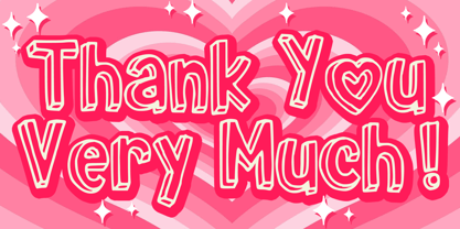 Love 3 d Font Poster 5