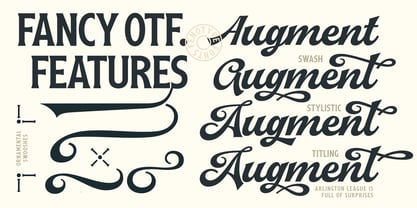 Arlington League Font Poster 7