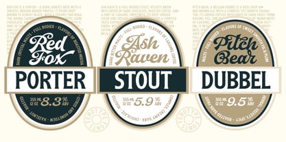 Arlington League Font Poster 5