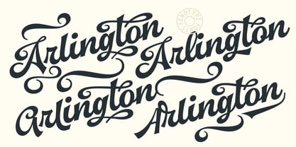 Arlington League Font Poster 15
