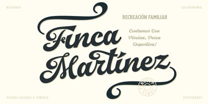 Arlington League Font Poster 3