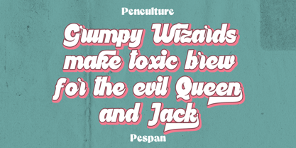 Pespan Font Poster 11