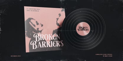 Besta Rosta Font Poster 8