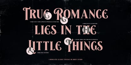 Besta Rosta Font Poster 3