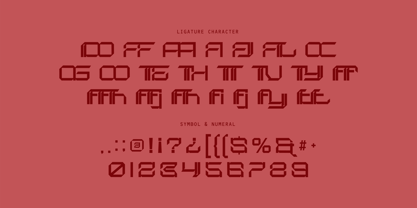 Biospe Ceiros Font Poster 6