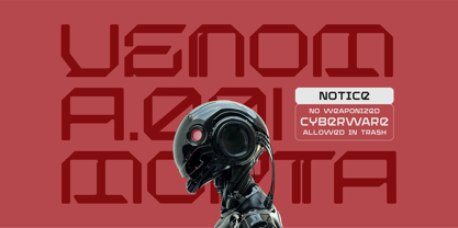 Biospe Ceiros Font Poster 3