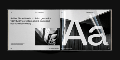 Aether Neue Font Poster 4