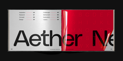 Aether Neue Font Poster 3
