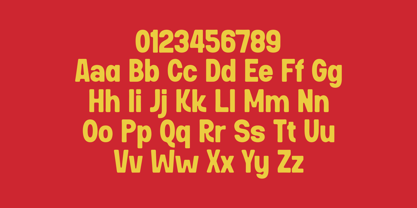 Dirtight Font Poster 9