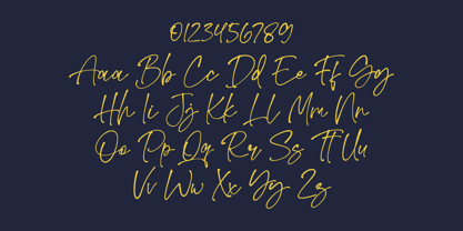 Dirtight Font Poster 8