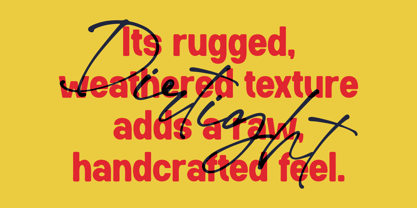 Dirtight Font Poster 3