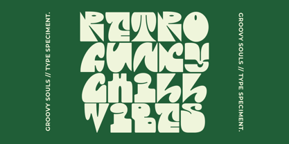 Groovy Souls Font Poster 4