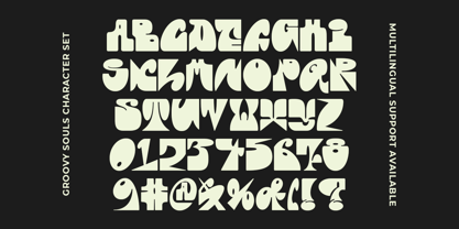 Groovy Souls Font Poster 7