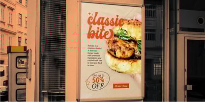 Manthel Font Poster 9