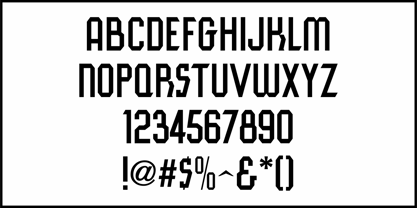 Structural Form JNL Font Poster 3
