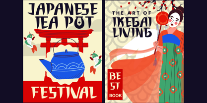 Zenbou Font Poster 8