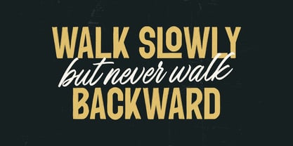 Barthon Riverside Font Poster 3