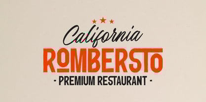 Barthon Riverside Font Poster 7