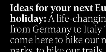 Carrara Fina Font Poster 8