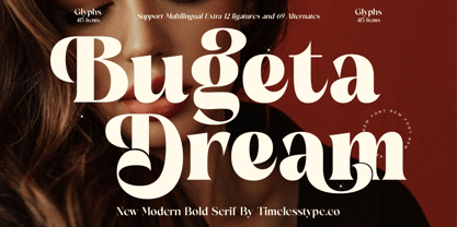 Bugeta Dream Font Poster 1