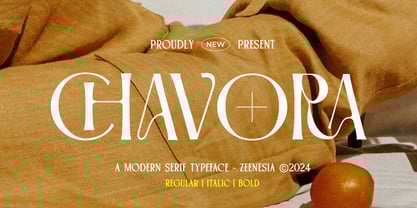 Chavora Font Poster 1