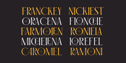 Chavora Font Poster 4