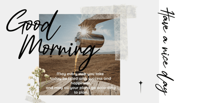 Peter Blonde Font Poster 3