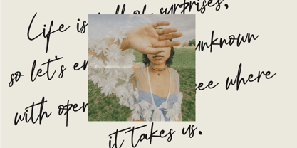 Peter Blonde Font Poster 5