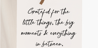 Peter Blonde Font Poster 4