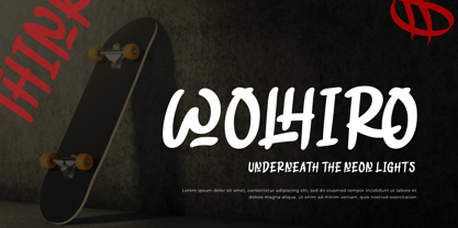 Think Maflin Font Poster 5